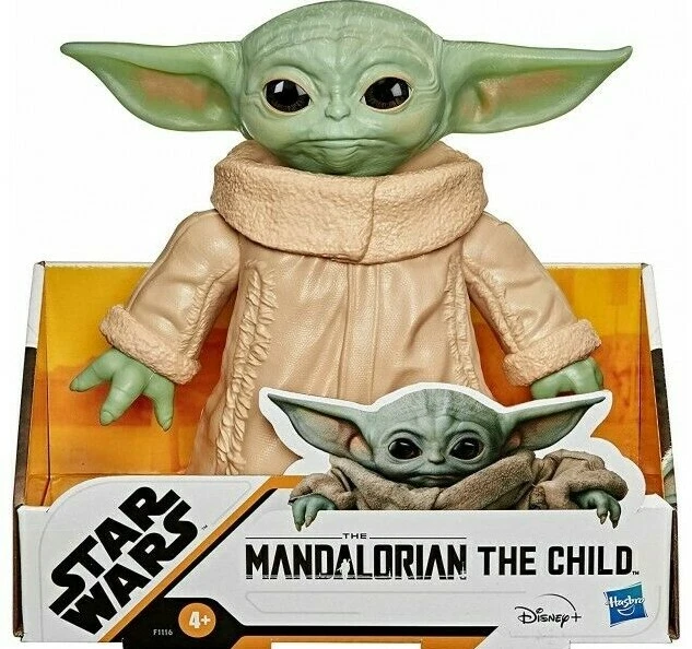 STAR WARS MANDALORIAN The Child Grogu Baby Yoda action figure Hasbro ...