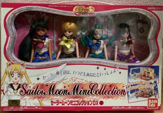 Unused Bandai Sailor Moon Mini Collection DX2 Doll Set Rare From Japan