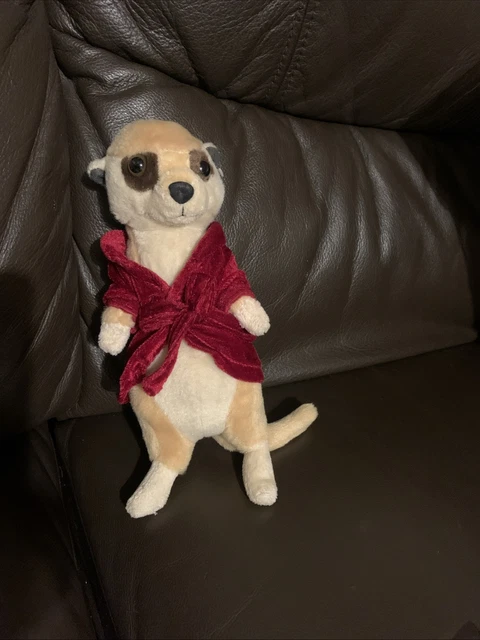 PMS MEERKAT IN Red Gown Medium Plush Soft Toy 10 Plus Tail 5 71 pms-meerkat-in-red-gown-medium-plush-soft-toy-10-plus-tail-5-71