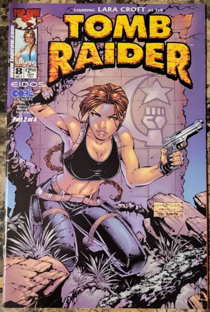 Tomb Raider #8 Oct 2000 - Lara Croft  - Andy Park Cover - Eidos/Image/Top Cow