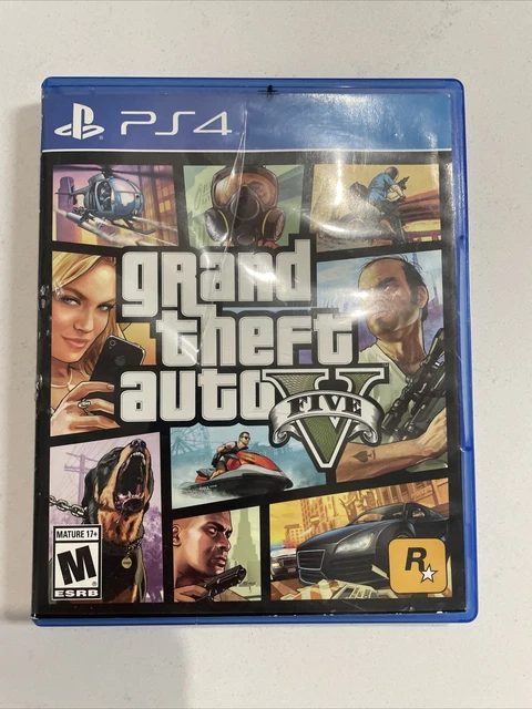 диск playstation 4 gta