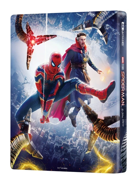 Spider Mand Lab MANTA LAB SPIDER-MAN No Way Home Full Slip Wea Ultra Hd Steelbook ...