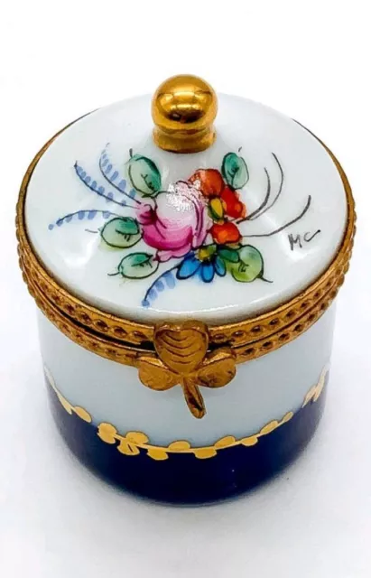 limoges trinket box peint main rochard