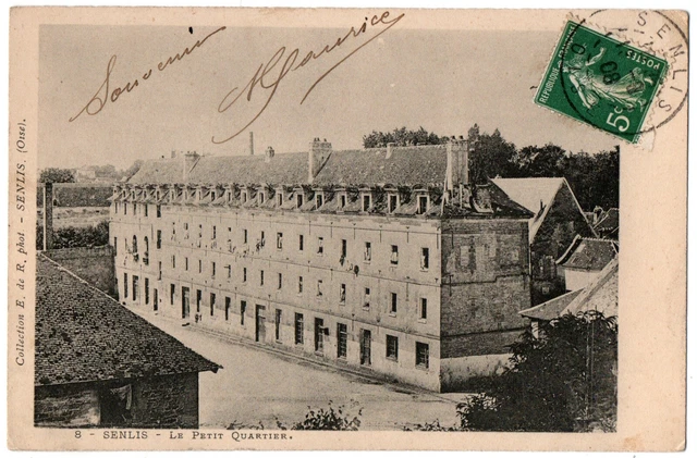 CPA 60 - SENLIS (Oise) - 8. Le Petit Quartier - Single Back