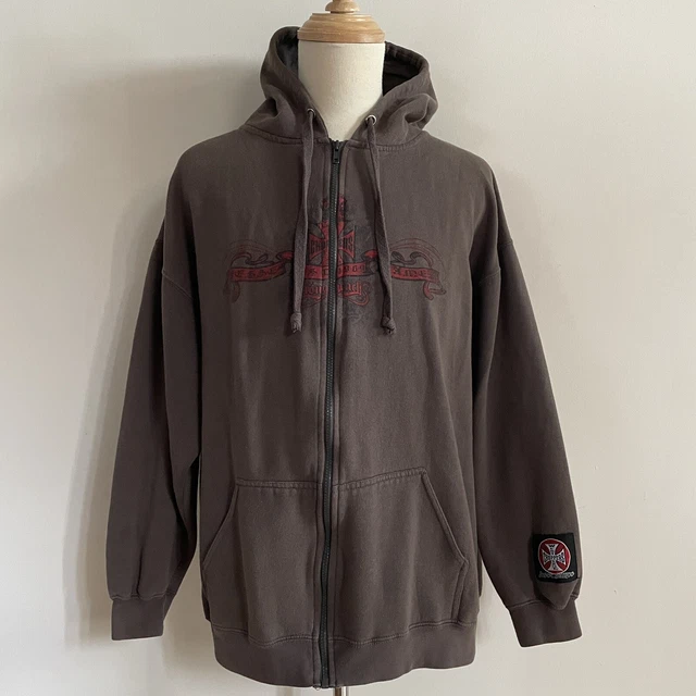 West Coast Choppers Hoodie Men XL Jesse James Y2K