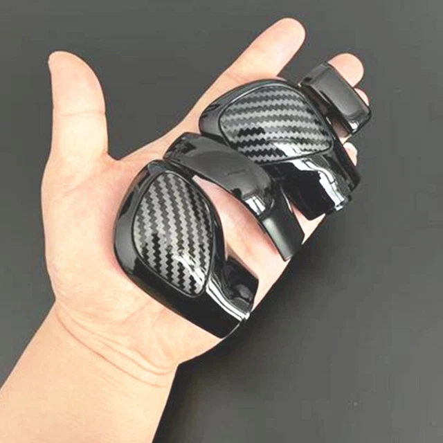 Real Hard Carbon Fiber Sticker For Ford Mustang 2015 2016 2017 2018 2019 2020 2021 2022 Accessories Interior Gear Shift Knob