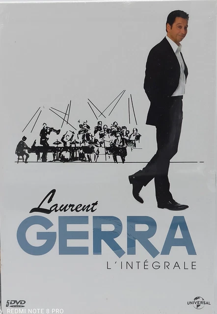 COFFRET 5 DVD LAURENT GERRA - L' INTEGRALE neuf sous blister