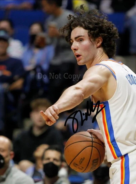 Josh Giddey Signed Photo 8X10 Rp Autographed Picture * Oklahoma City Thunder
