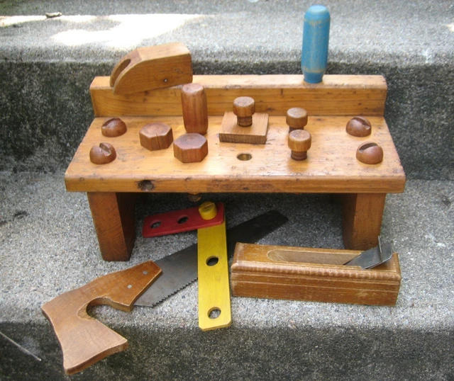 Woods™ - Pour les petits artisans - Outils de jeu du menuisier - Mon