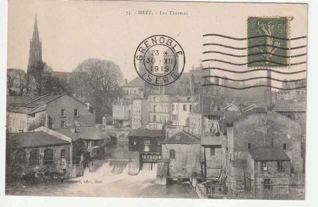METZ - Moselle - CPA 57 - Les Thermes