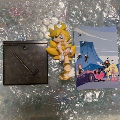 Panty and Stocking with Garterbelt Figure & Back Ground Card set