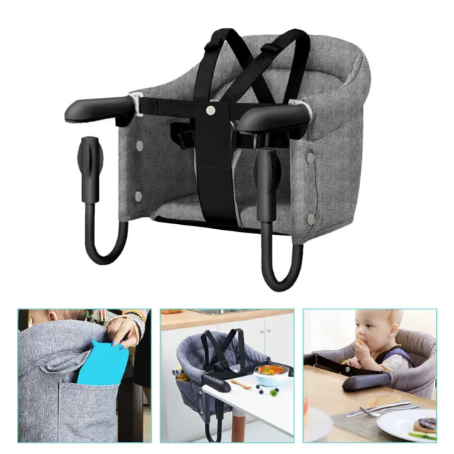 Mesa y sillas de comedor para bebés tela Oxford con clip alto para niños