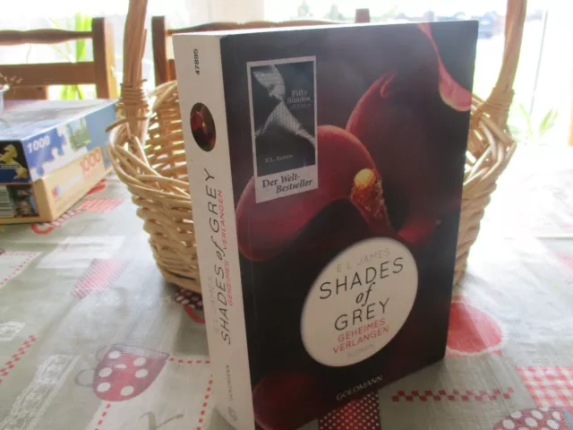 Guter Zustand TB "Shades of Grey - Geheimes Verlangen - Band 1" von E L James