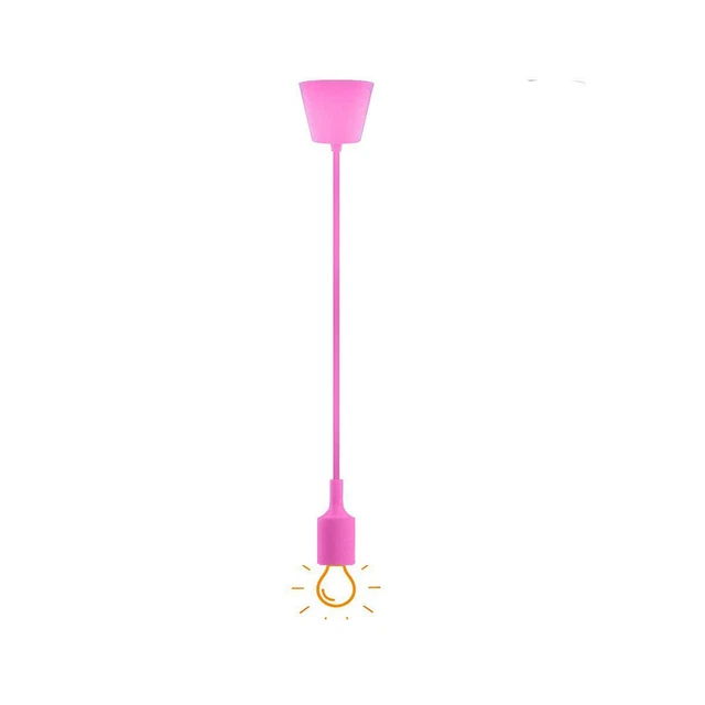 Kit Di Montaggio Per Lampada A Sospensione Bianco, Con Rosone Da Soffitto, Portalampada E Cavo Da 15,2 Cm, 2A 250V AC - 3