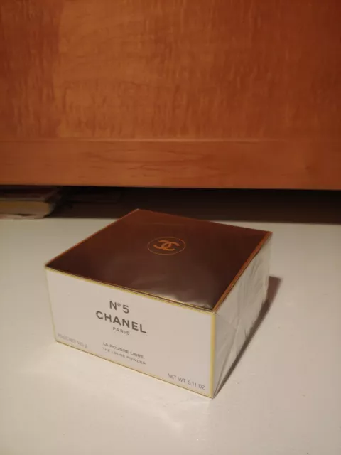 CHANEL No.5 Body Powder Poudre Libre Apres Bain 5.11oz 142g Genuine no box