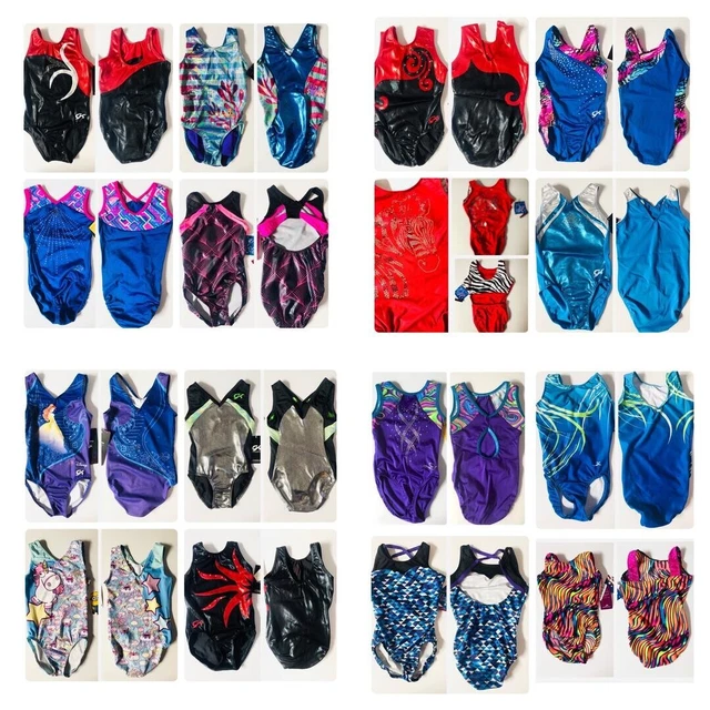NEW gymnastics leotard GK Disney Dreamlight Motionwear Swarovski Sequins CM