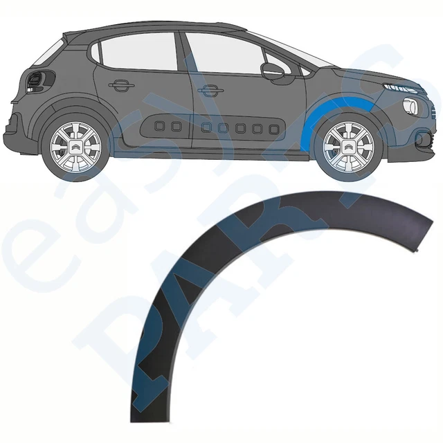 Kit 2 Bras De Suspension Avant Gauche + Droite Pour Citroën C2 Et C3 - NTY