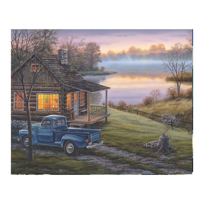 ORIGINALE dipinto ad olio del paese #2 16 x 20 pollici 