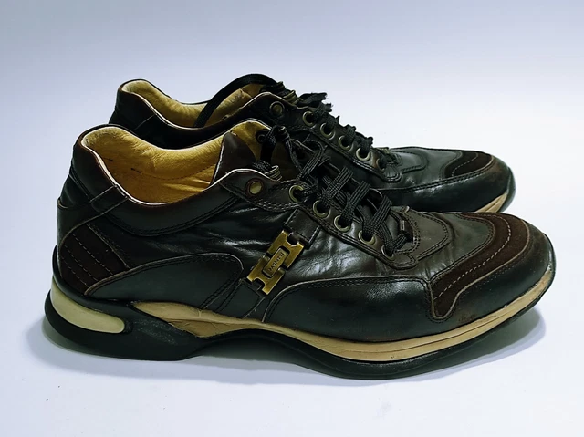 SCARPE PACIOTTI 4 US uomo Misura 6 40 USATE OYSTER vintage pelle