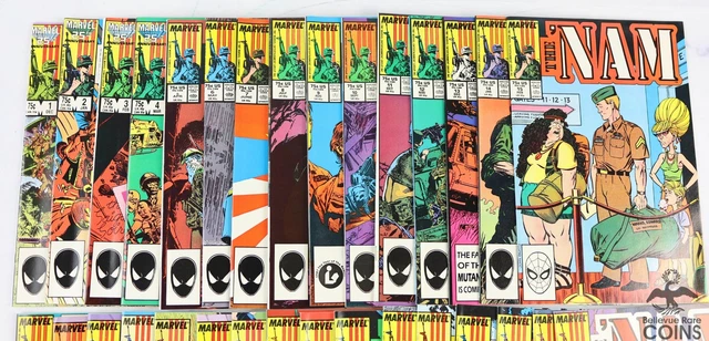Lot of 39: 1986-1989 Marvel Comics "The 'NAM" Series - Issues #1-39 3