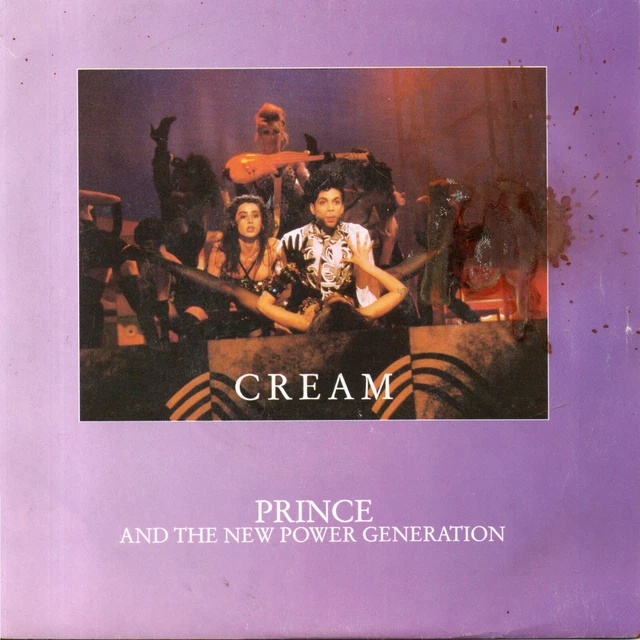 Prince and the New Power Generation "Cream" 45 t 17 cm - Single - Warner - 1991