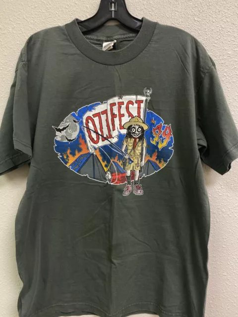 Ozzy Osbourne Ozz Fest 99 shirt sz large Murina Tag Vintage green