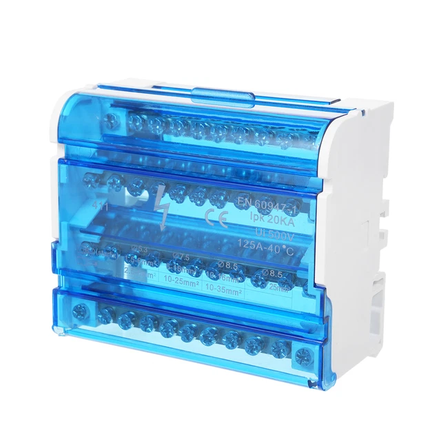 TERMINAL BLOCK JUNCTION Box 4-Level Phase Junction 411 Terminal O8I8 ...