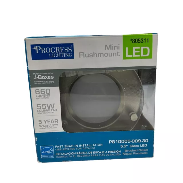 Process Lighting - Mini Flushmount led light #805311 (BRAND NEW)