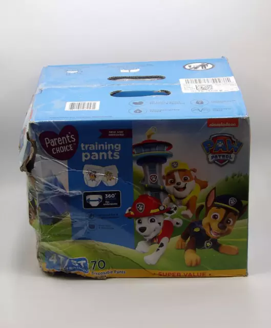 Vintage 2018 Parent's Choice Training Pants Paw Patrol Girl Pull Ups 4T-5T  -10CT