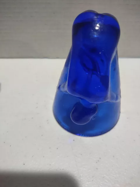 COBALT BLUE TOP Hat Ashtray & Bottoms Up Shot Glass #2148 $18.00 - PicClick