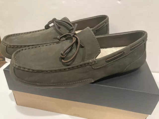UGG Men Chester Capra Slipper Shoes Size 12 1137230 Grey