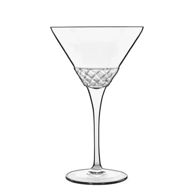 Luigi Bormioli Roma 1960 7.5 Oz Martini Glasses Set Of 4