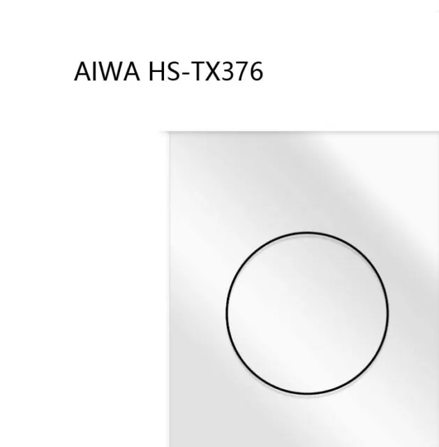 Aiwa HS-TX376 1 PZ HS-TX376 Lettore di cassette stereo Walkman Cintura di trasmissione in gomma