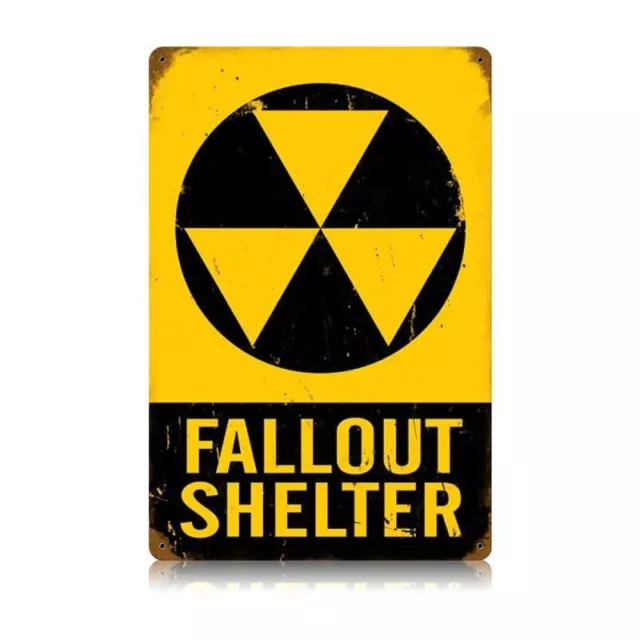 Fallout Shelter Vintage Sign