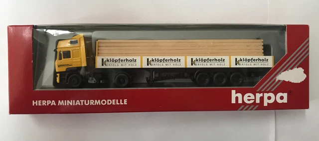 Herpa 319577 MAN TGL 3 Side Tipper 2 Axle Grey – 1:87 Scale H0 Model