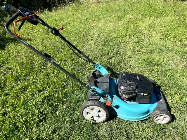 GARDENA 51 VDA Benzin Rasenmäher mit Radantrieb EUR 200,00 PicClick DE