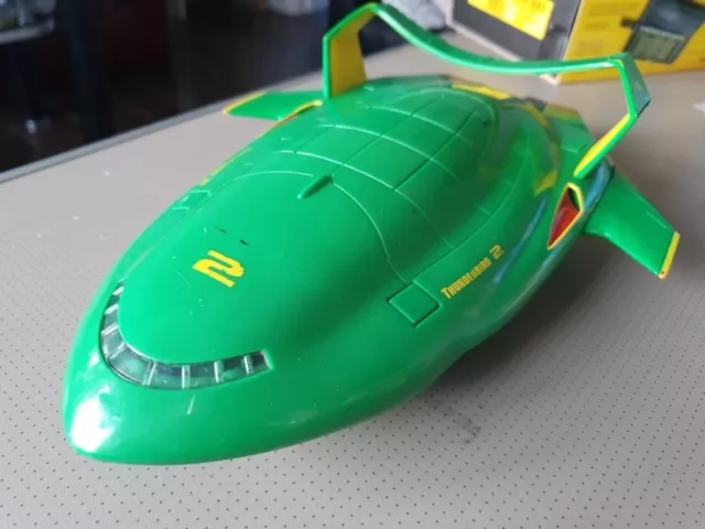 Thunderbirds 2 International Rescue 12” Inch Toy Bandai 2004 with sound. 2