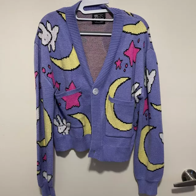 Steady Hands Sailor Moon Cropped Cardigan