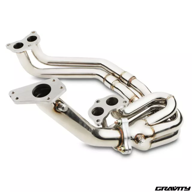 Stainless Exhaust Manifold Race Header For Subaru Impreza Gc8 Classic 96-00