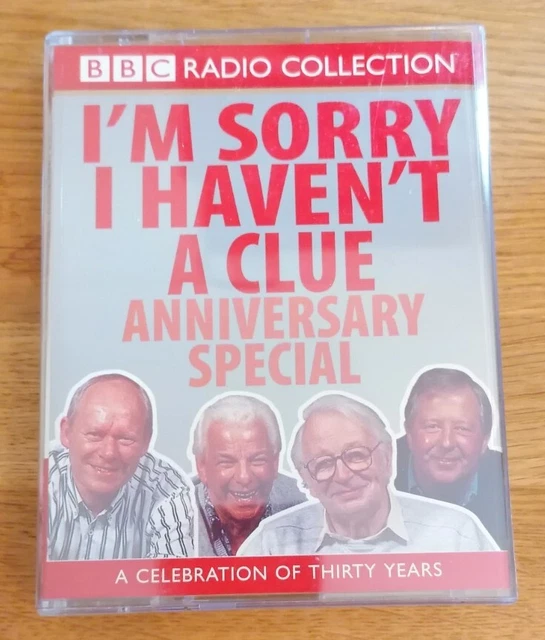 AUDIO BOOK - BBC Radio I'm Sorry I Haven't A Clue Anniversary Special X2 Tapes