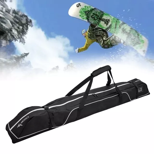 192cm Waterproof Snow Ski Bags Ski Poles Bag for Snow Gear Poles and Accessories