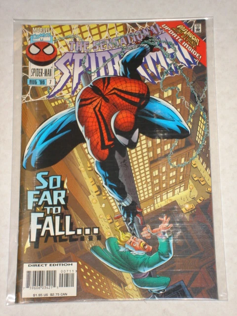 Spiderman Sensational #7 Vol1 Marvel Com Onslaught Apps August 1996