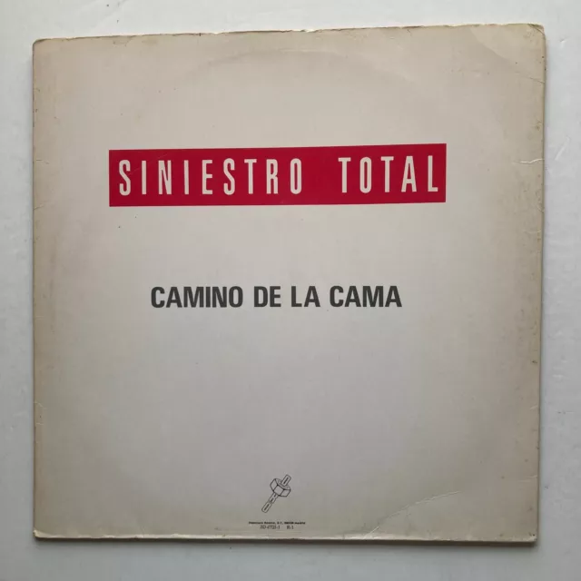 Siniestro Total – Camino De La Cama, Vinilo 12", Spain, 1990.