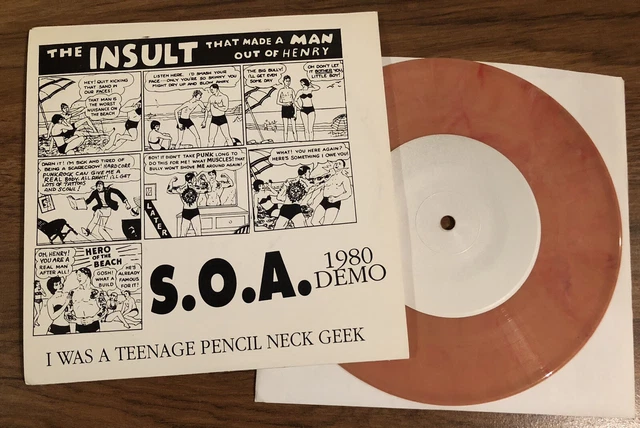 S.O.A. 1980 DEMO 7"" Henry Rollins Black Flag Circle Jerks Dead ...