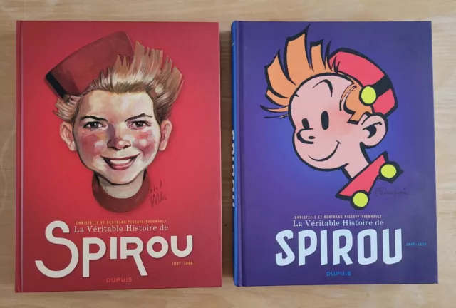 La Veritable Histoire De Spirou Tomes 1 Et 2 ( Eo) - Neuf Jije Franquin