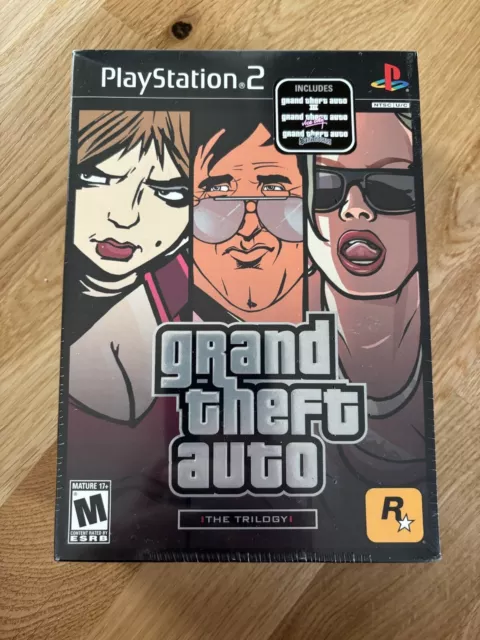Grand Theft Auto: The Trilogy (Sony PlayStation 2, 2009) sealed