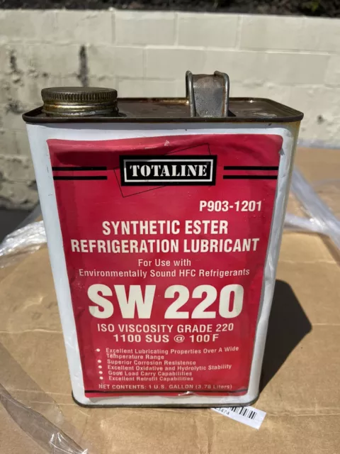 Totaline Refrigeration Lubricant - SW220 - Sealed - Gallon