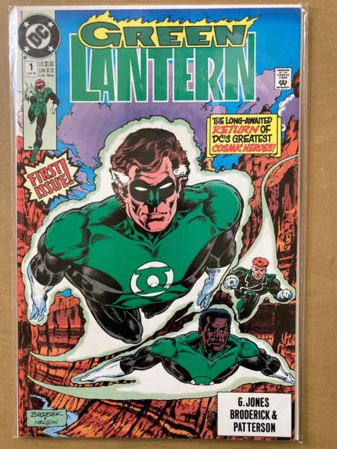 Green Lantern #1 (1990) - Very Fine+/Near Mint (VF+/NM) Condition