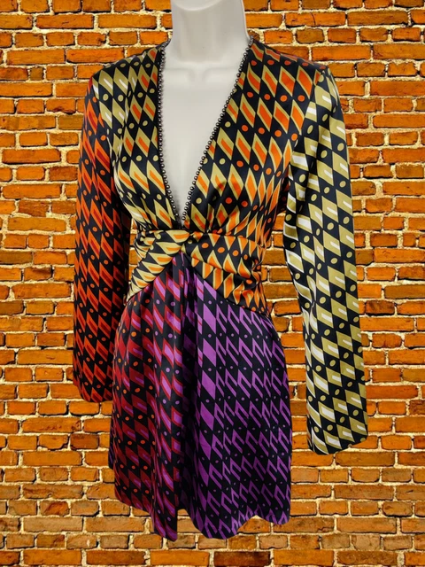 zara purple and orange dress Zara Purple and Mustard Orange Crop Top and Skirt 2XS