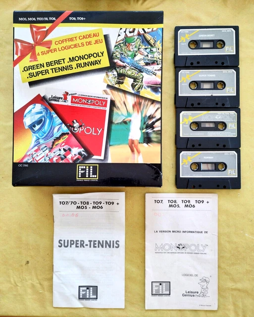 Jeu QUEST – Culture Générale – Pour THOMSON MO5 / TO7 – 1984 – Rare Cassette + Cartouche
